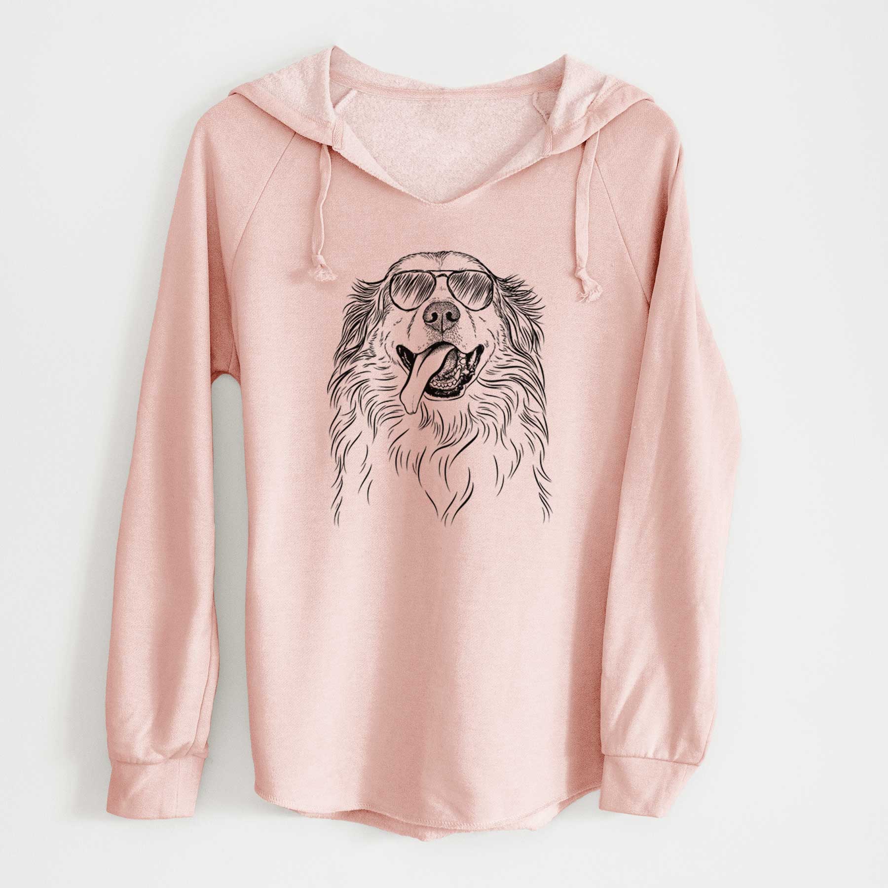 Aviator Shooter The Golden Retriever – Cali Wave Hooded Sweatshirt