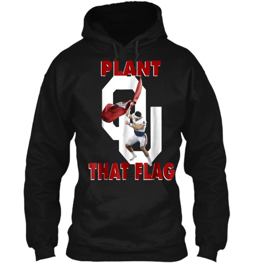 _+’Baker_Mayfield_Plant_That_Flag__ Pullover Hoodie 8 oz