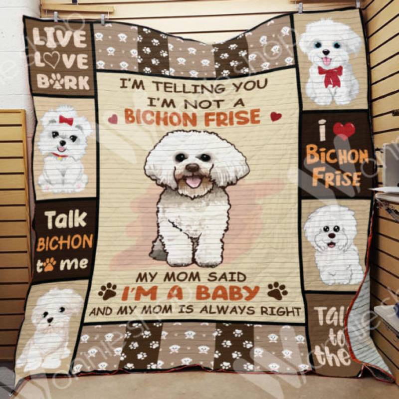 Bichon Frise Dog Blanket NOV2201 68O52