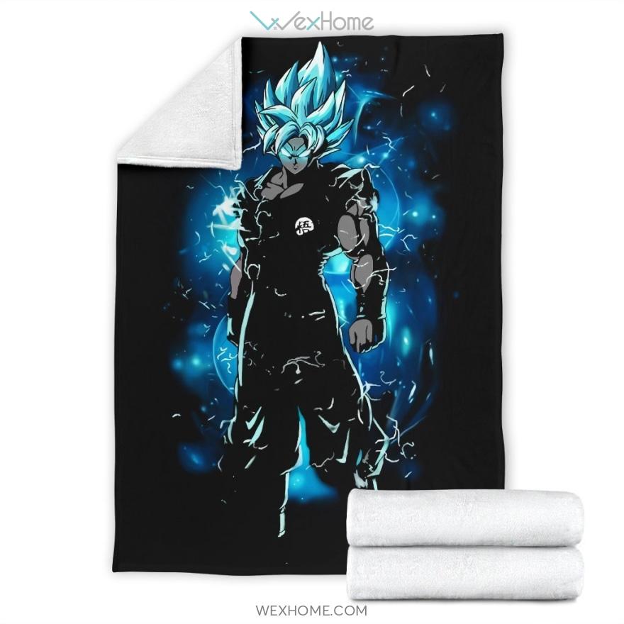 Angry Goku Vegeta Super Saiyan Anime Premium Blanket