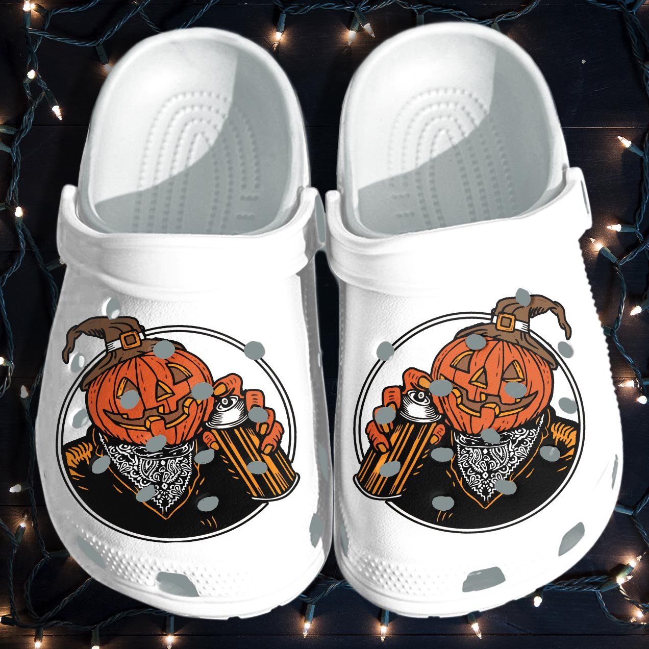 Pumpkin Hair Stylist Artist Halloween Crocs Shoes Clog – Halloween Cartoon Crocs Crocband Clog Birthday Gift For Man Woman