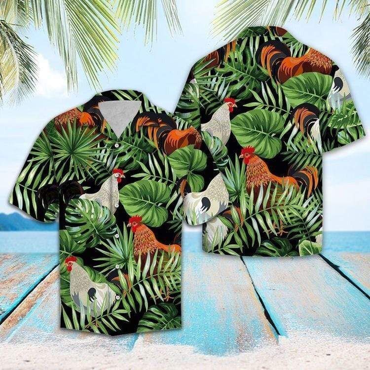 Get Now Tropical Chicken Hawaii Aloha Shirts Ha70542