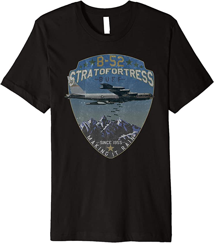 B-52 Stratofortress | Making it Rain Since 1955 Vintage Tee Premium T-Shirt