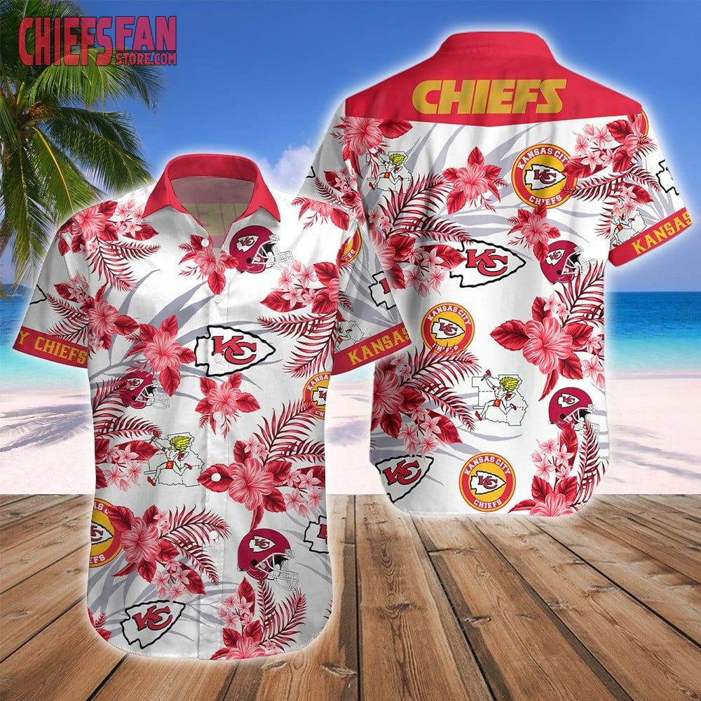 Kansas City Chiefs Button Custom Shirt New Style