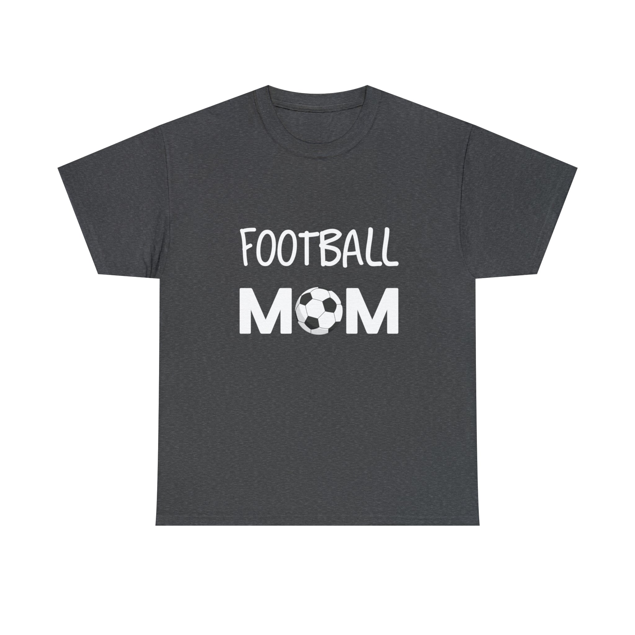 Shirt Funny Football Mom Tailgate Sports Athletic Support Game Team T-Shirt Unisex Heavy Cotton Tee