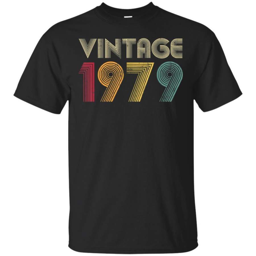 40th Birthday Gift Vintage 1979 Classic Men Women T-Shirt