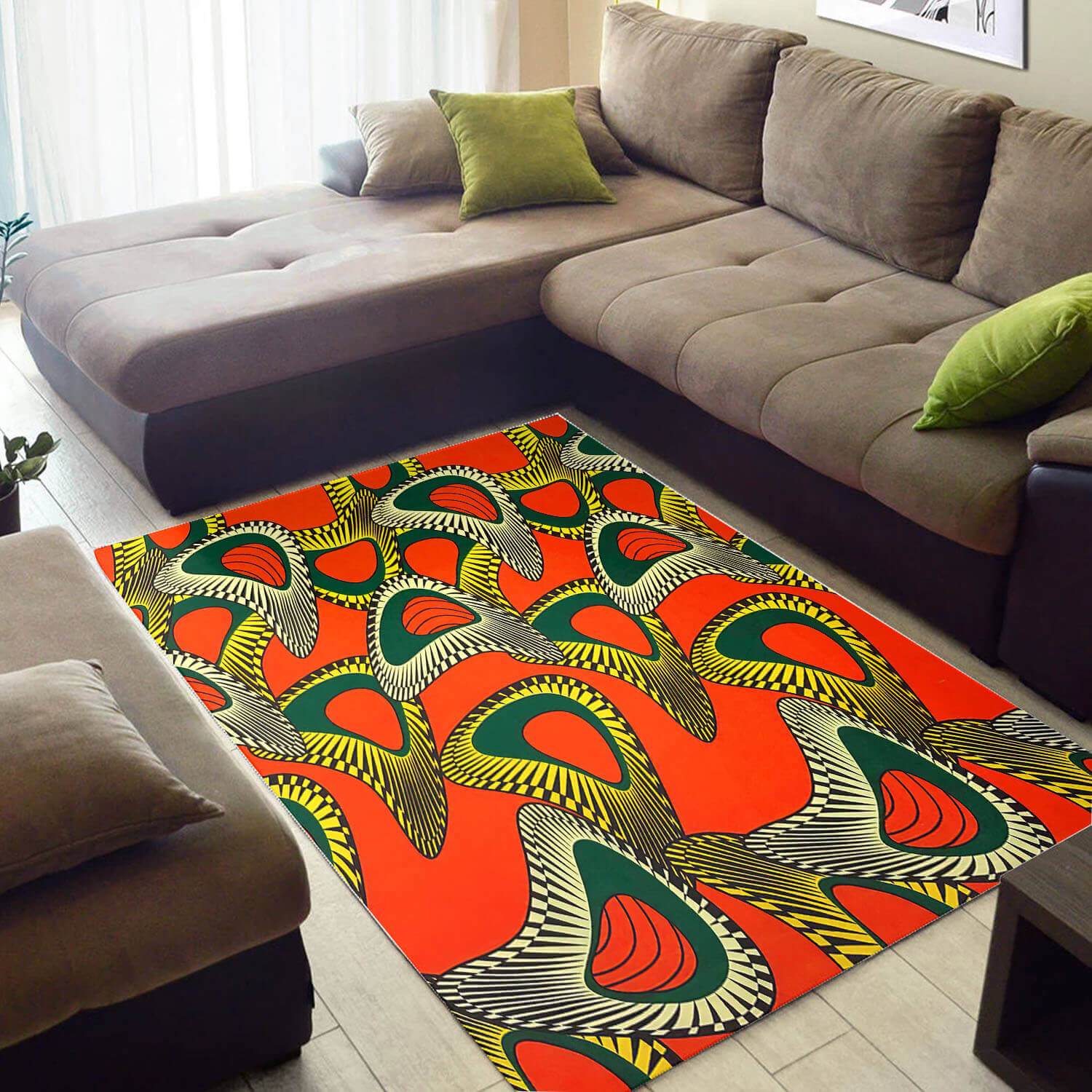 Cool African Rug Holiday African American Art Afrocentric Art African Style Carpet African Room Decor WBG3142