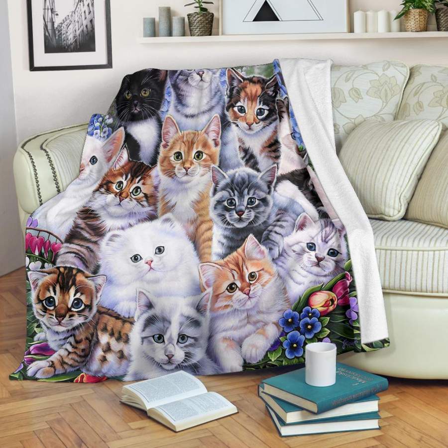 CUTE KITTENS BLANKET – BL492PA