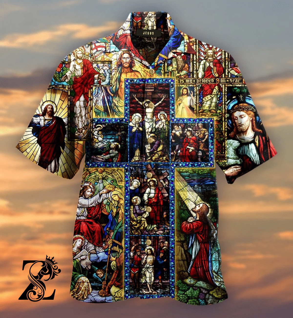 Zides-Sport Christian Jesus Catholic Hawaiian Shirt