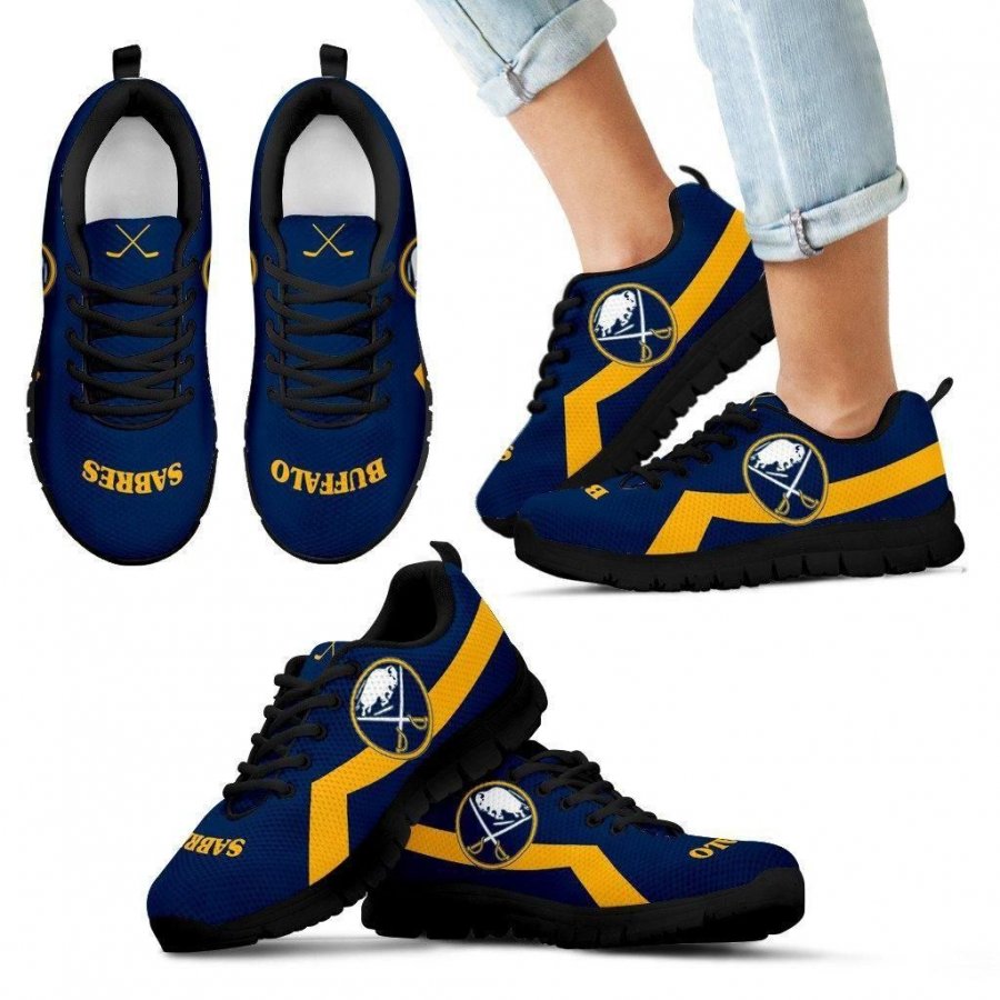 Buffalo Sabres Line Logo Sneakers #774