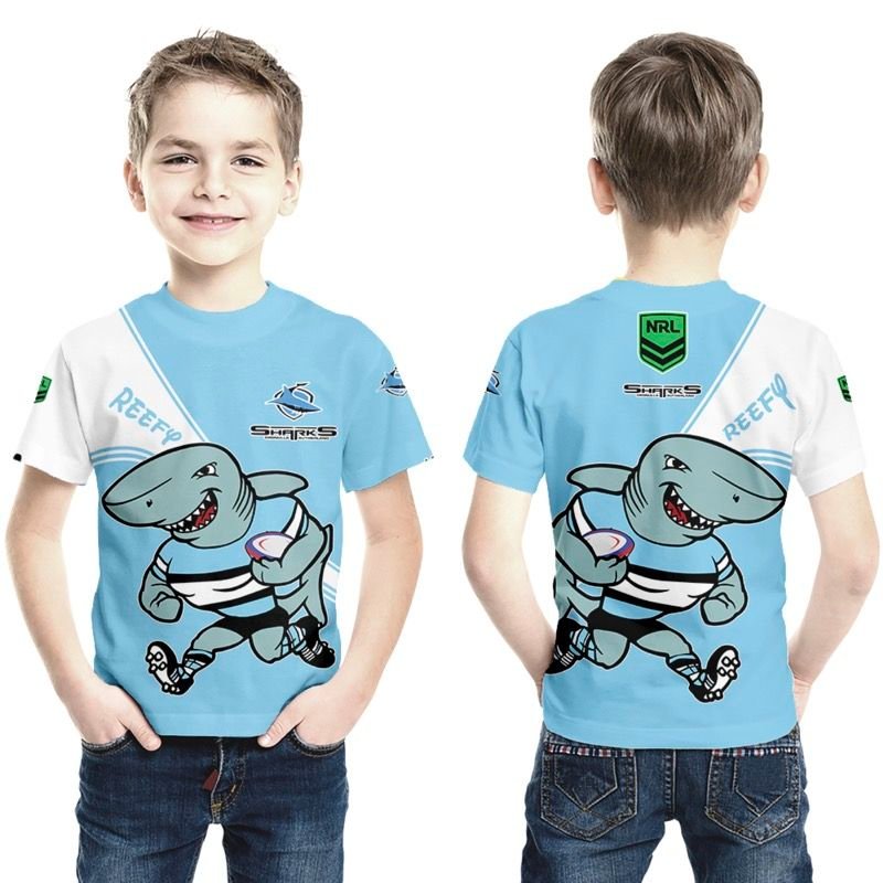 3D – Kid’S Version Limited Edition – 1064 – Nrl –  Cronulla Sharks