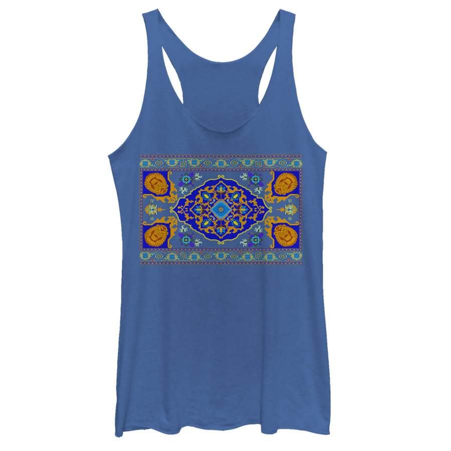 Aladdin Women’s Magic Carpet View Racerback Tank Top