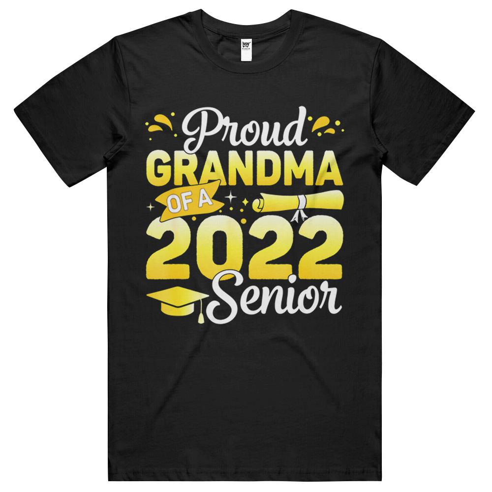 Class Of 2022 Proud Grandma Of A 2022 Senior Graduation T Shirts