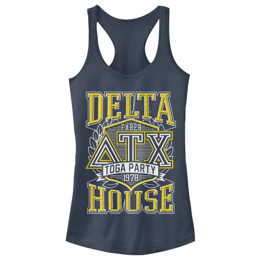 Animal House Junior’s Delta Toga Party  Racerback Tank