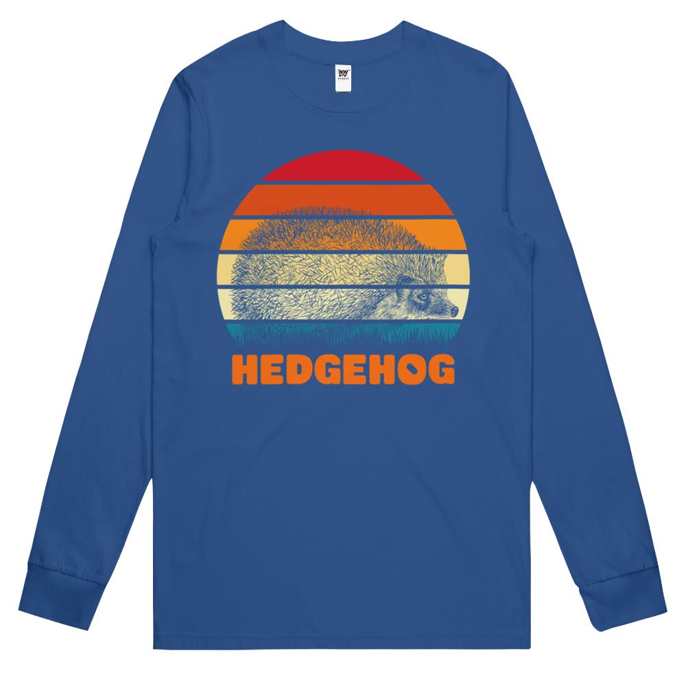 Womens Retro Hedgehog Long Sleeve T Shirts – Premnum Store