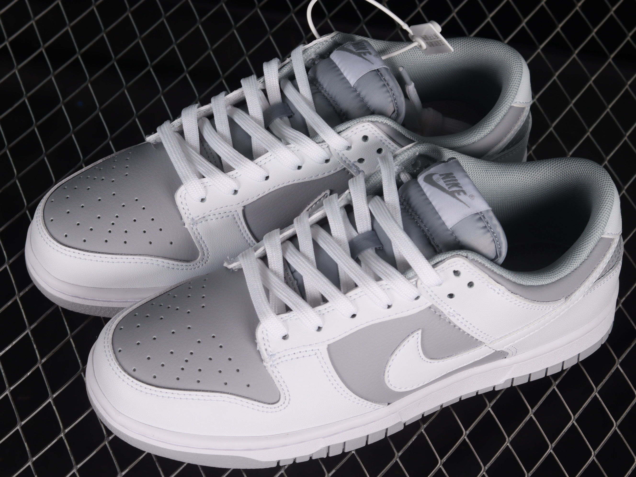 Nike Dunk Low Retro White Grey Shoes Sneakers SNK246232346