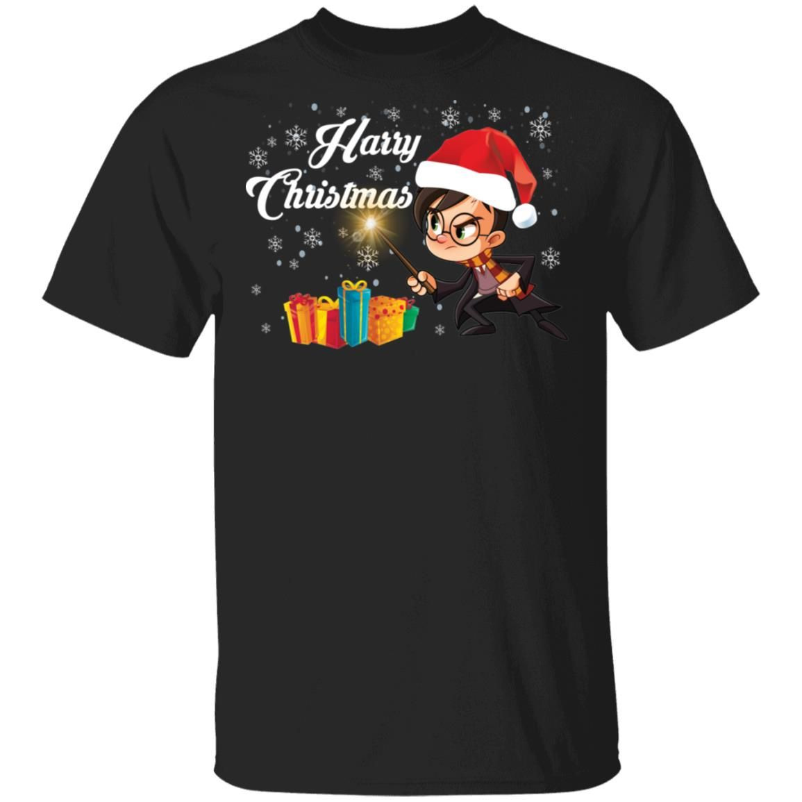 Merry Christmas Harry Potter wand for Halloween  Harry Christmas Shirt Shirtifyco Designed