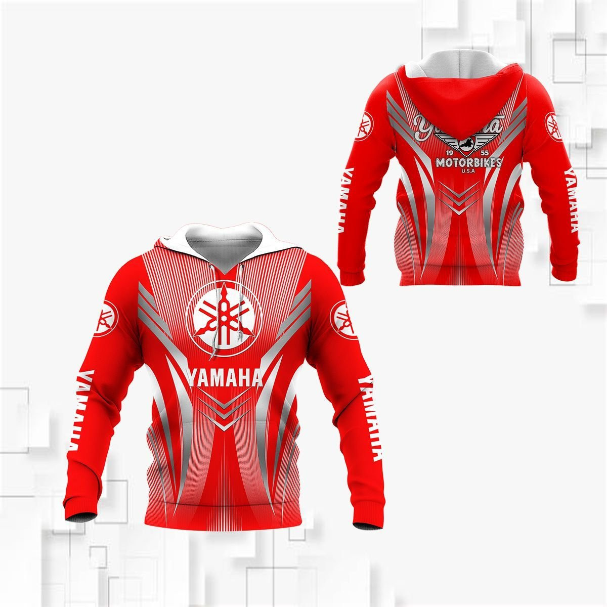 3D All Over Yamaha Racing Shirts Ver 53