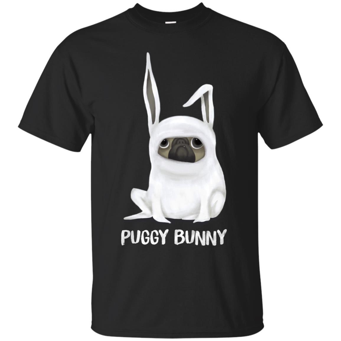 Nice Pug Tshirt Pug Bunny is a cool gift tee shirt for friends