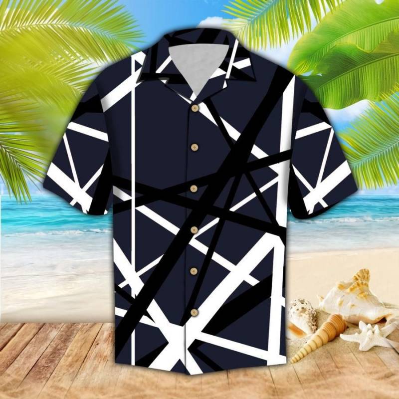 Play Black Hawaiian Shirt Ha88980