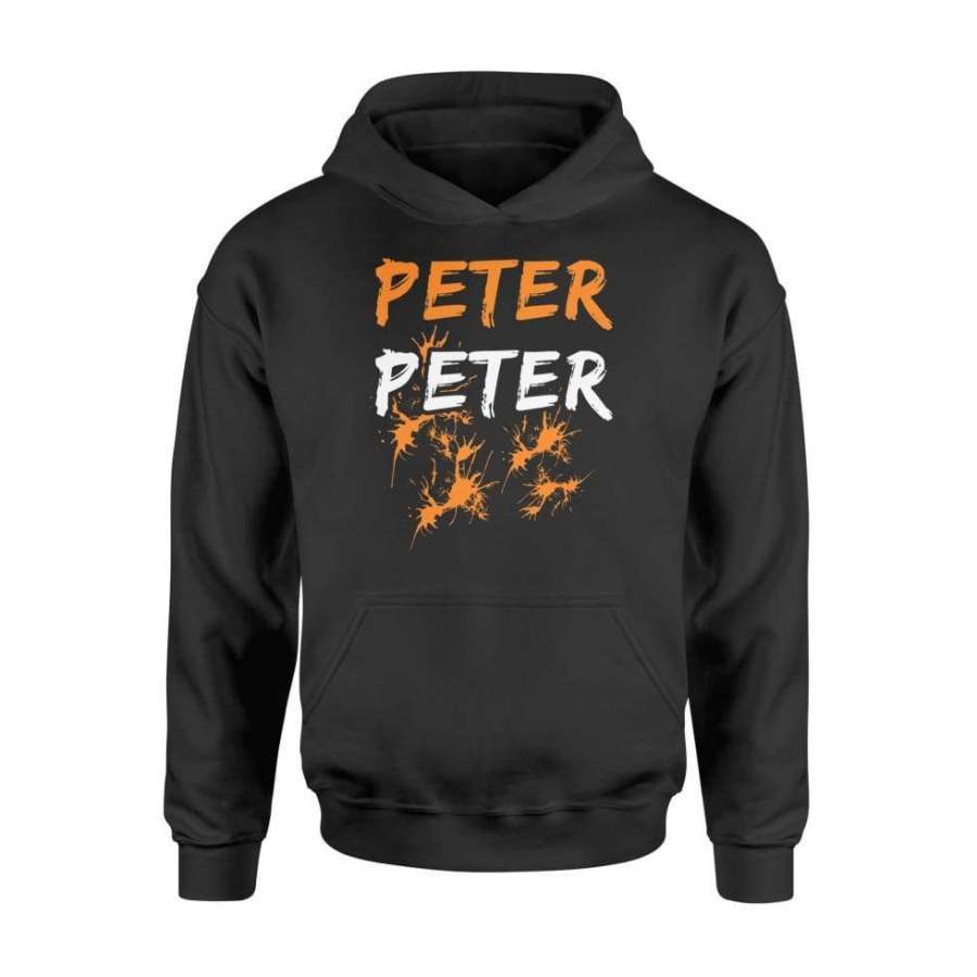 Mens Couples Halloween Costume Shirt Peter Peter Pumpkin Eater Costume – Standard Hoodie