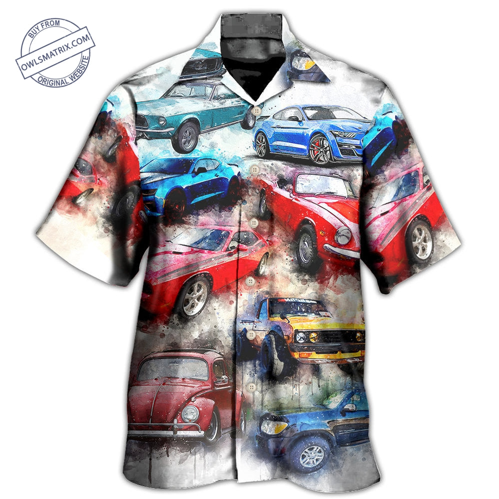 Car Classic Portrait For Lovers Hawaii Shirt Ha99925