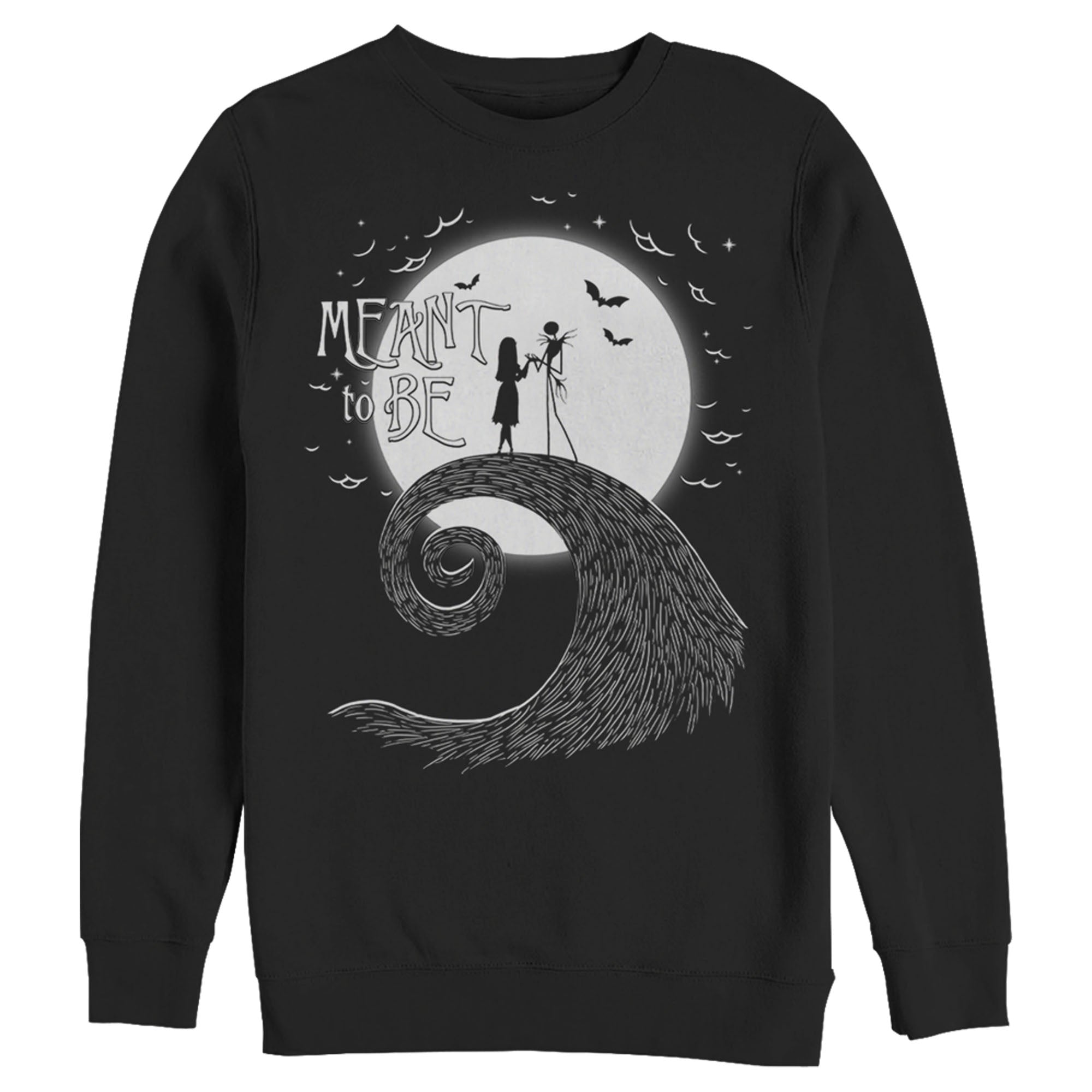 Men’S The Nightmare Before Christmas Halloween Jack Skellington Sally Meant To Be Sweatshirt