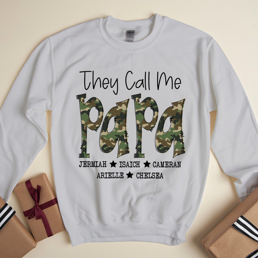 They Call Me Papa Father’S Day Sweatshirt