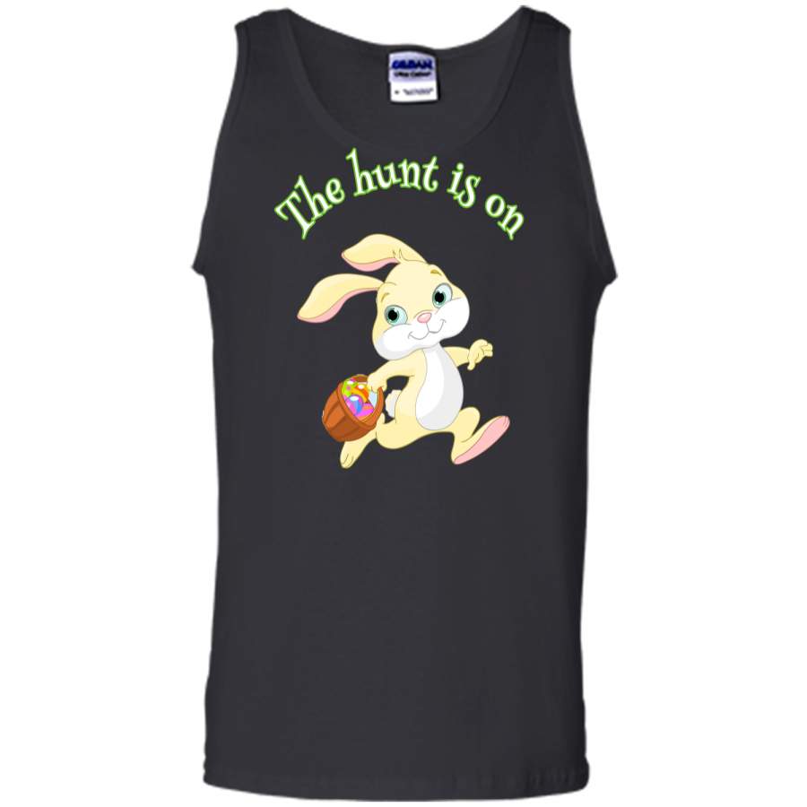 Boy Easter Shirt Egg Hunt The hunt is on Easter Bunny Shirt Tank Top