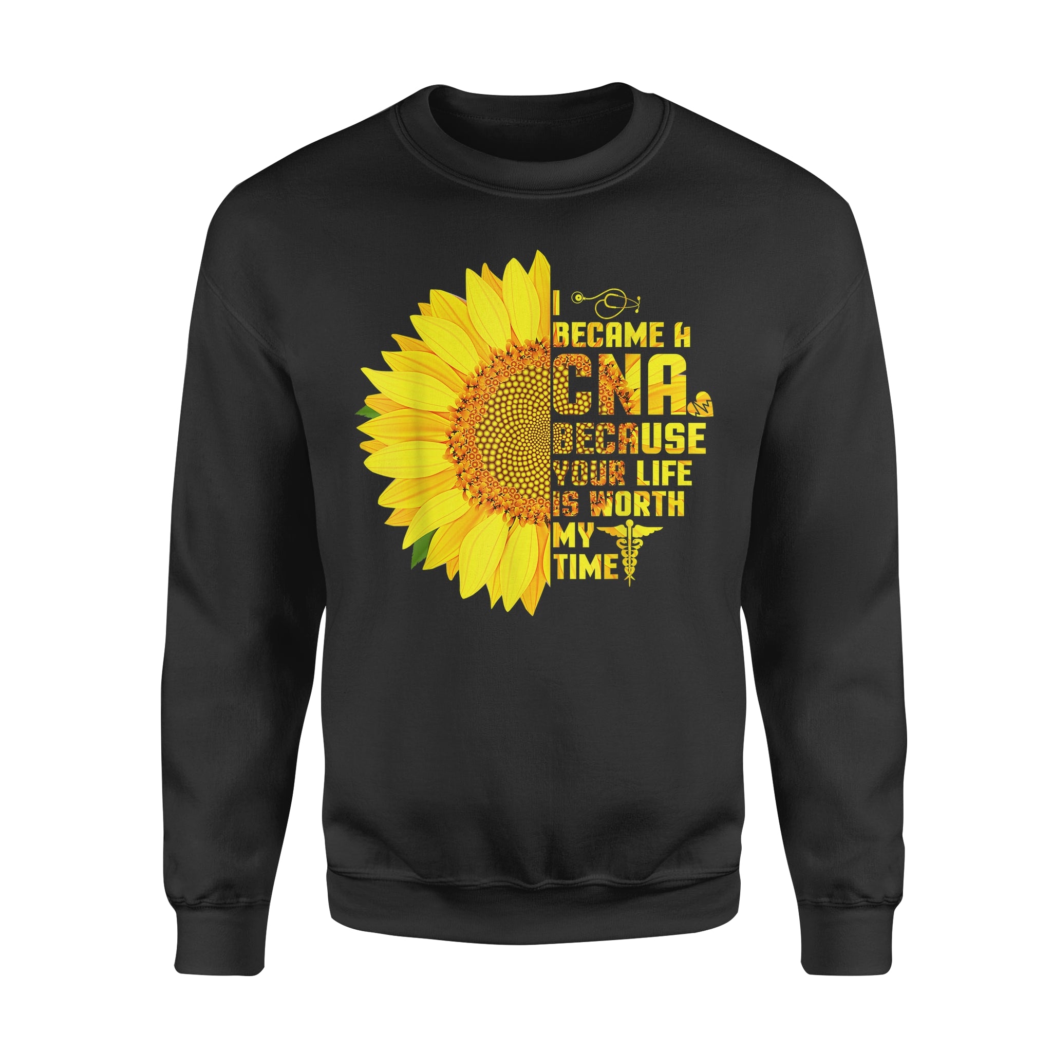 Certified Nursing Assistant CNA Nurse – Premium Crew Neck Sweatshirt