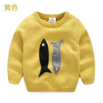 2022 Spring Autumn Winter 2 3 4 5 6 8 10 Years Teenage Christmas Gift O-Neck Knitted School Child Cartoon Baby Kids Boys Sweater alx