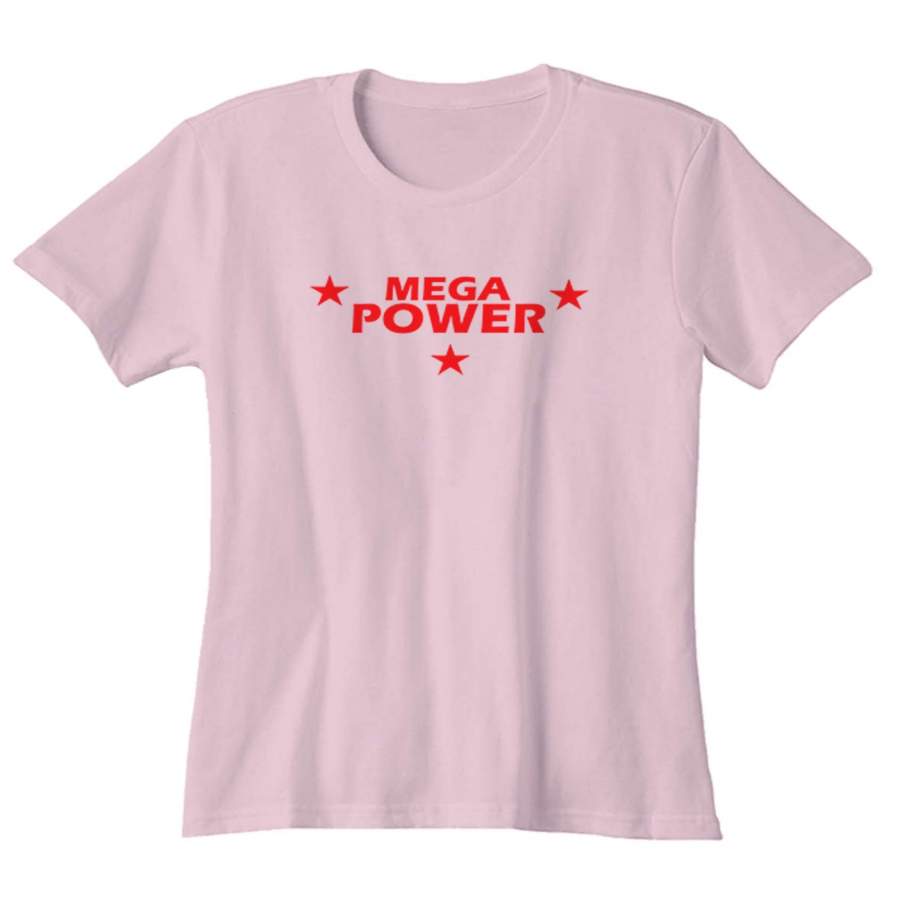 The Mega Powers Macho Man Randy Savage And Hulk Hogan Logo Woman’s T-Shirt