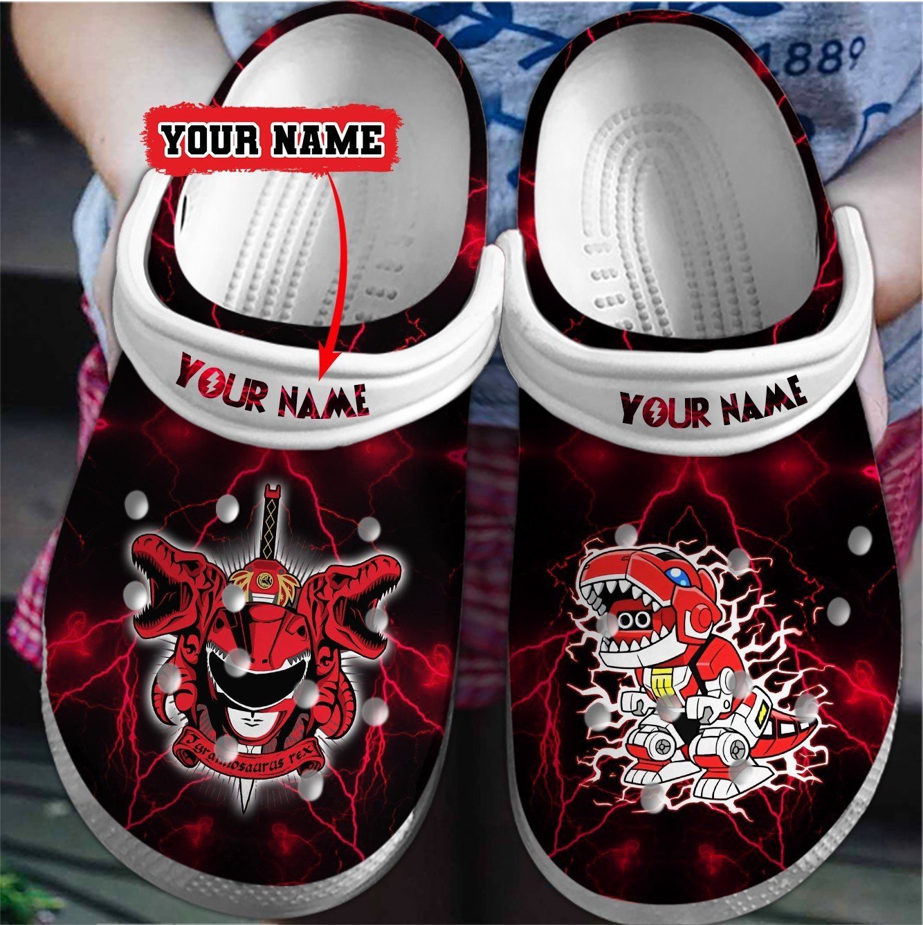 Power Rangers Movie Crocss Clogs For Men Women And Kid 3Mzqsobx