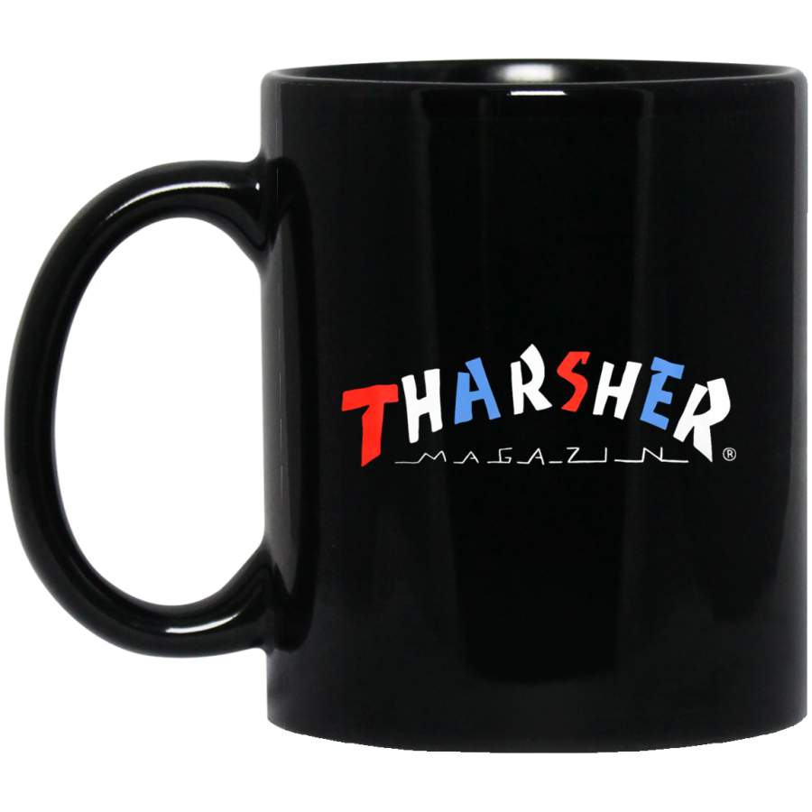 Thrasher Knock Off SS Black Mug