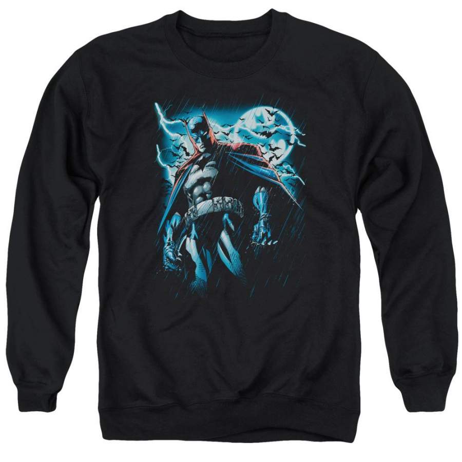 Batman – Stormy Knight Adult Crewneck Sweatshirt