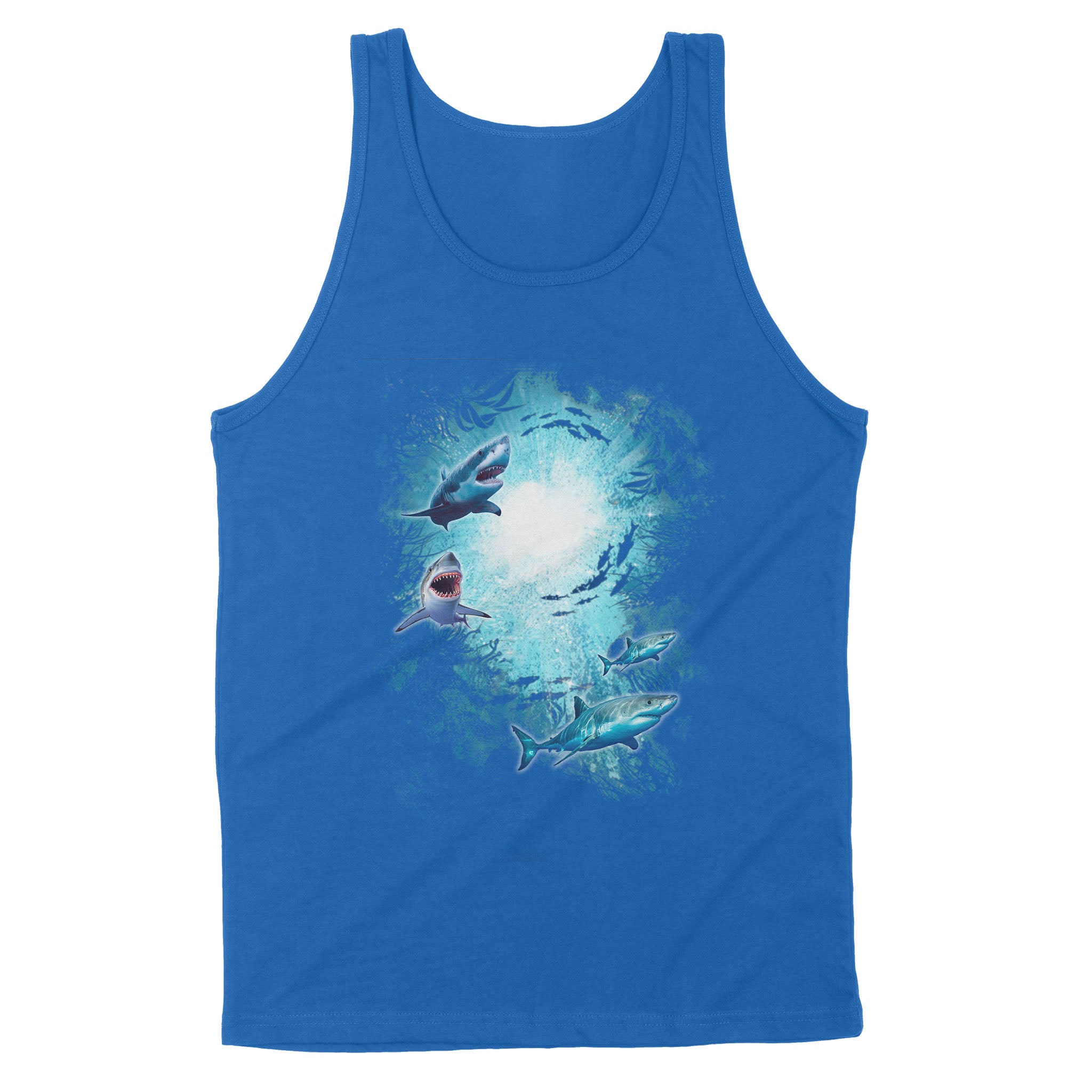 Sunshine89 – Shark in the deep ocean – Standard Tank top