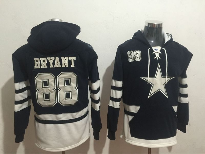 Baltimore Ravens Dez Bryant #88 NFL 2020 Black Hoodie Jersey