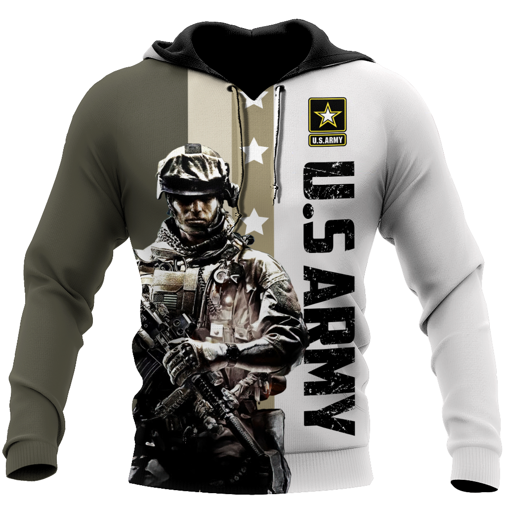 US Army 3D All Over Printed Hoodie SN24052105