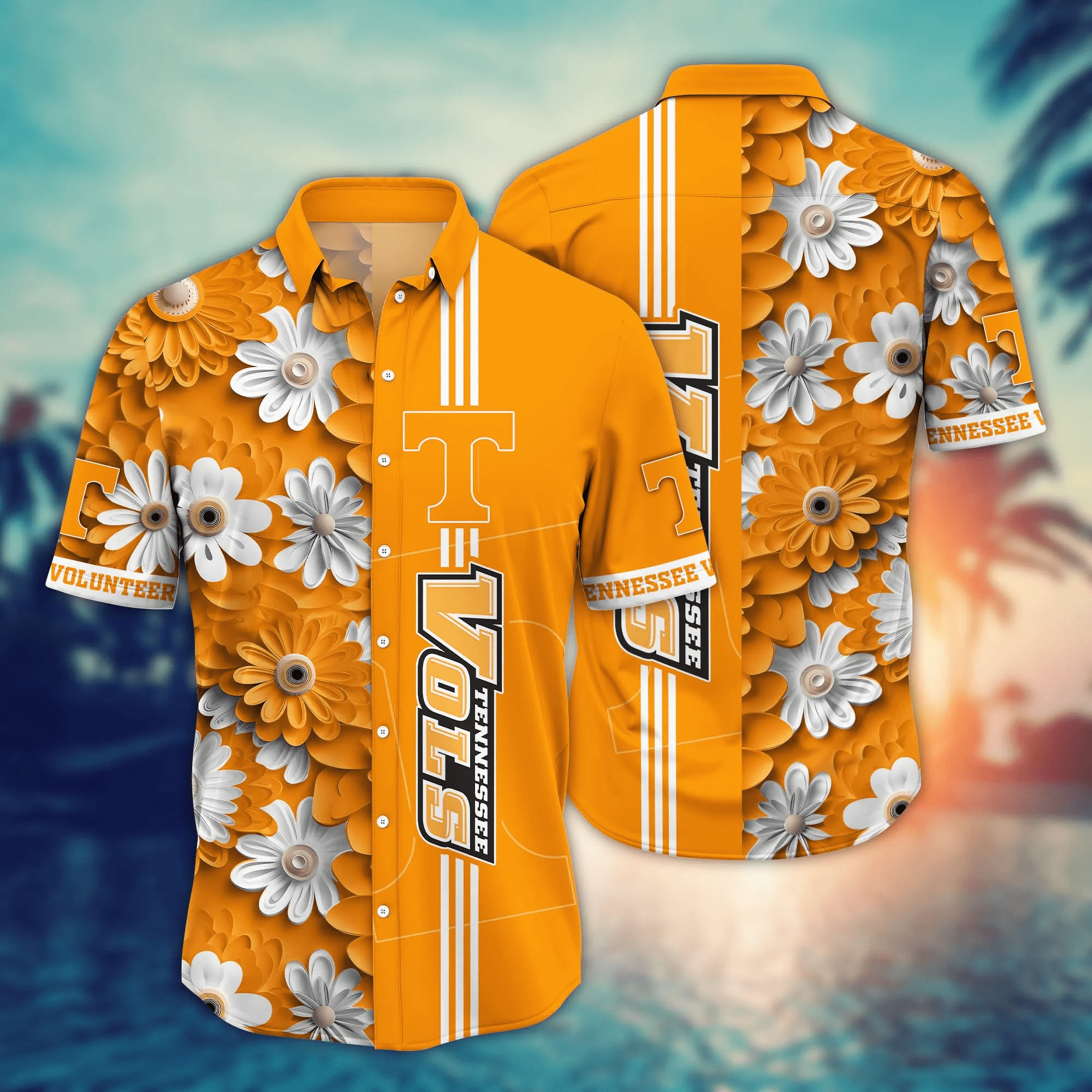 Tennessee Volunteers NCAA Hawaiian Shirt Daylight Aloha Shirt