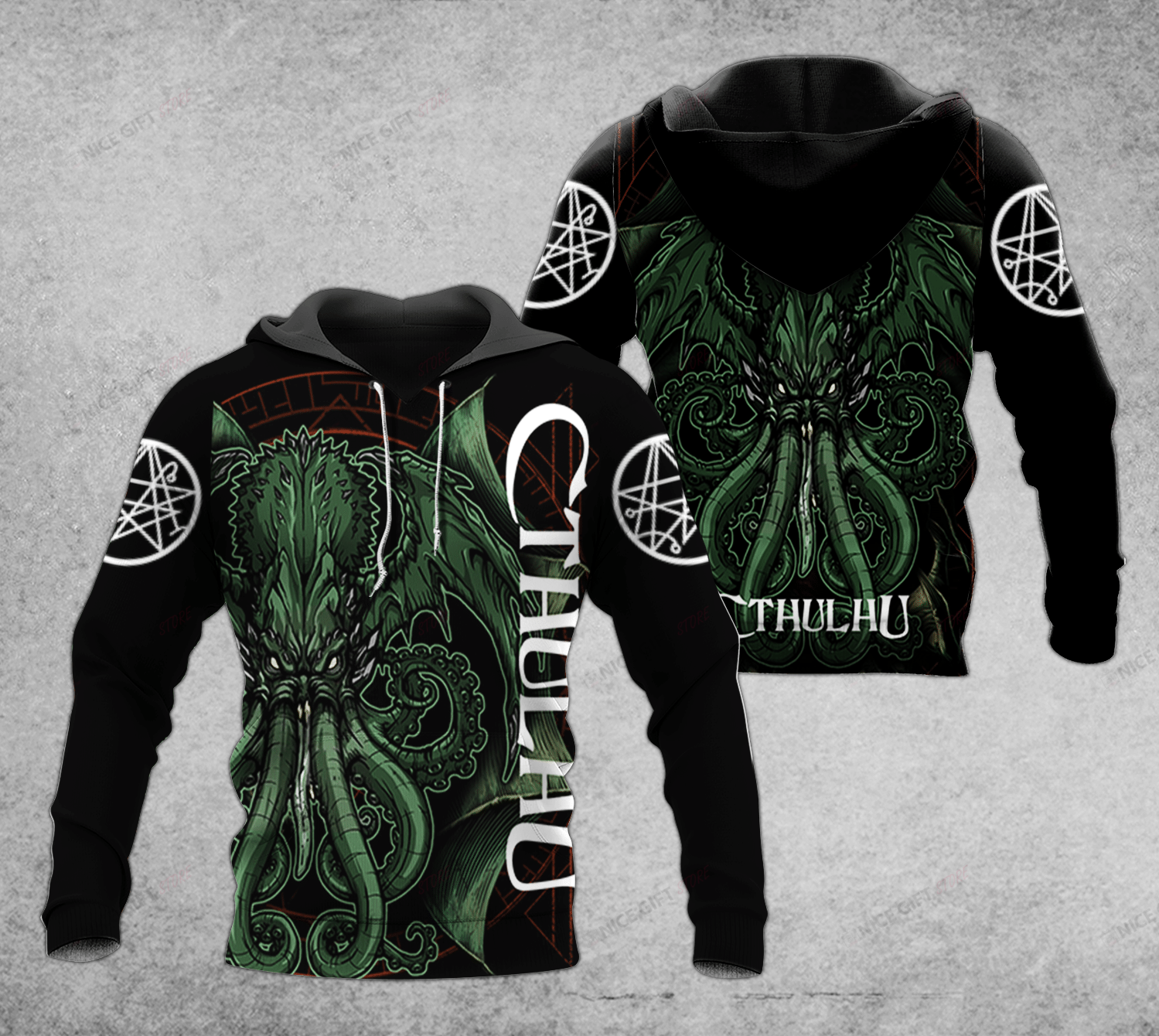 Cthulhu Hoodie 3D 3Ho-D2Y8