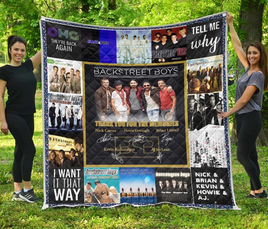 Backstreet Boys Anniversary Quilt BLANKET