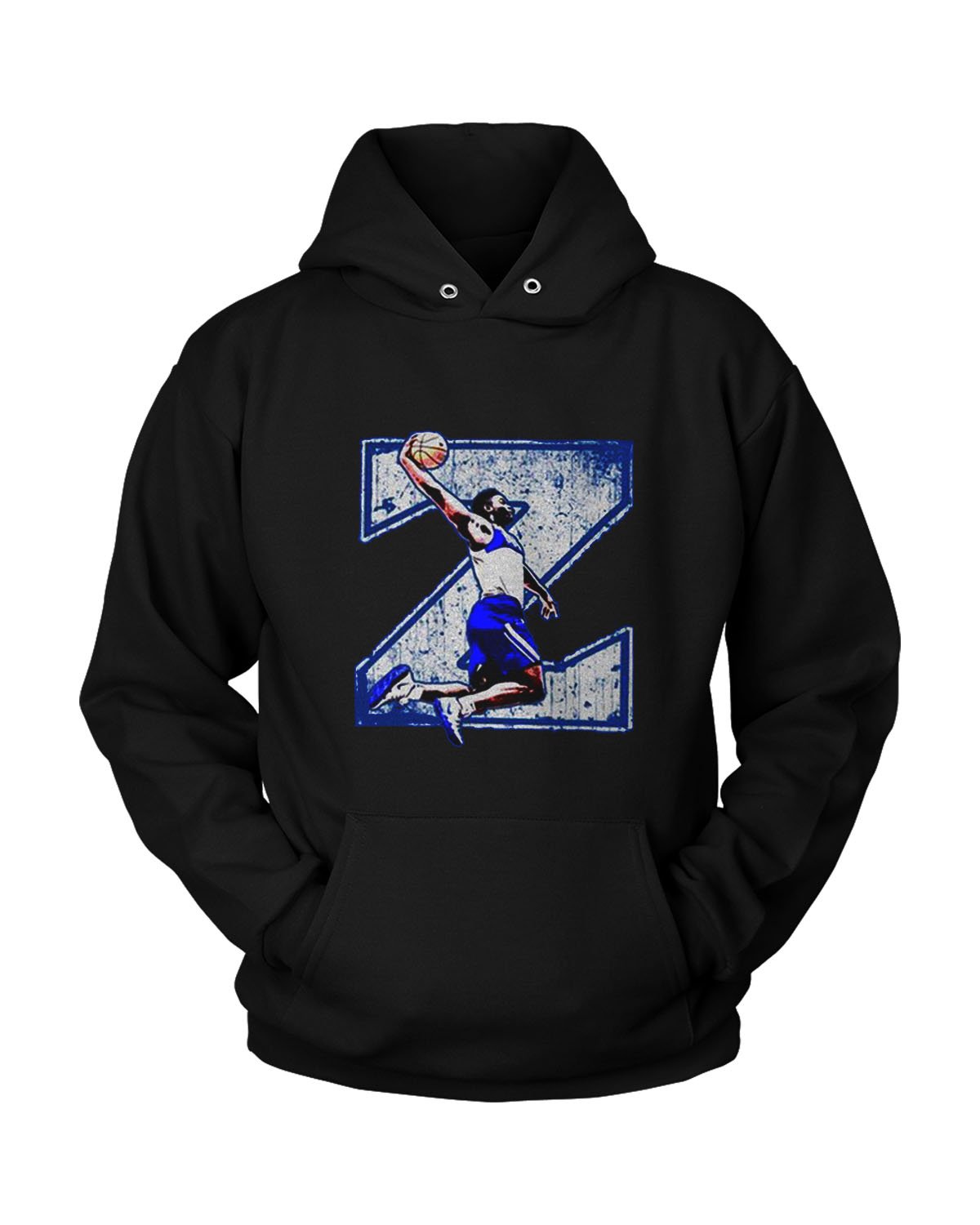 Zion Williamson Duke College Fan Art Unisex Hoodie