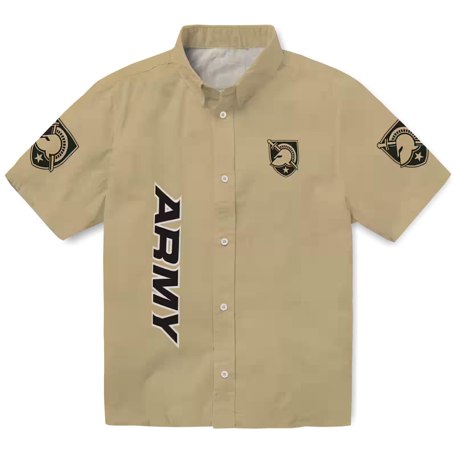 Army Black Knights Stuart Minion Gold Hawaiian Shirt