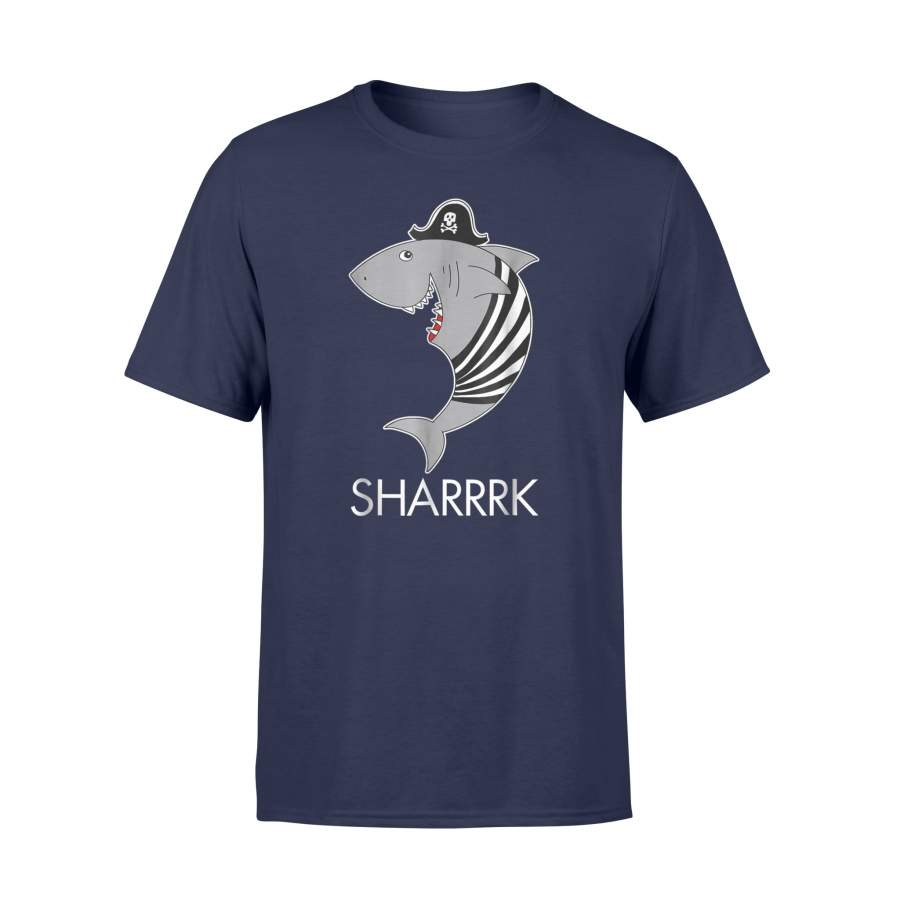 Cute Shark . Funny Shark Lover Gift Cute Pirate T-Shirt