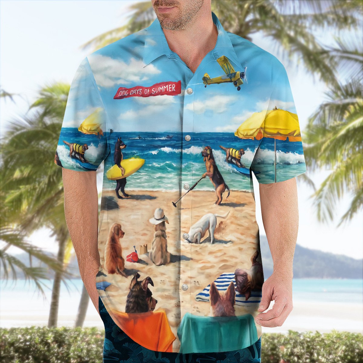 Dogs Beach Hawaii Shirt