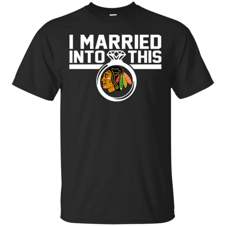 Chicago Blackhawks I Married Into This Shirt T Shirt – Moano Store