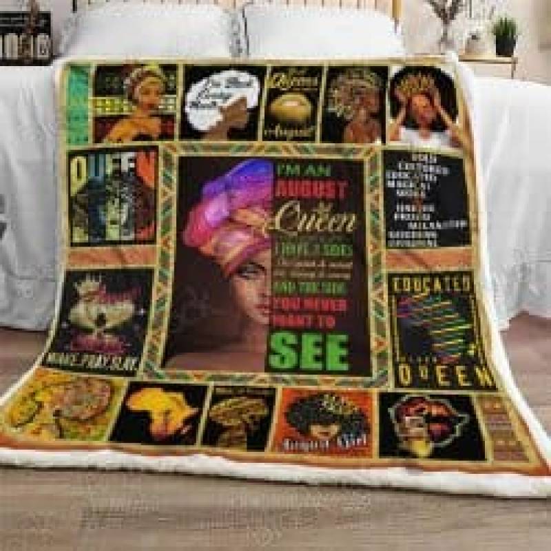 homesweetquilt – August Black Queen Sofa fleece blanket, Small, Medium, Large, X-large, hf2007