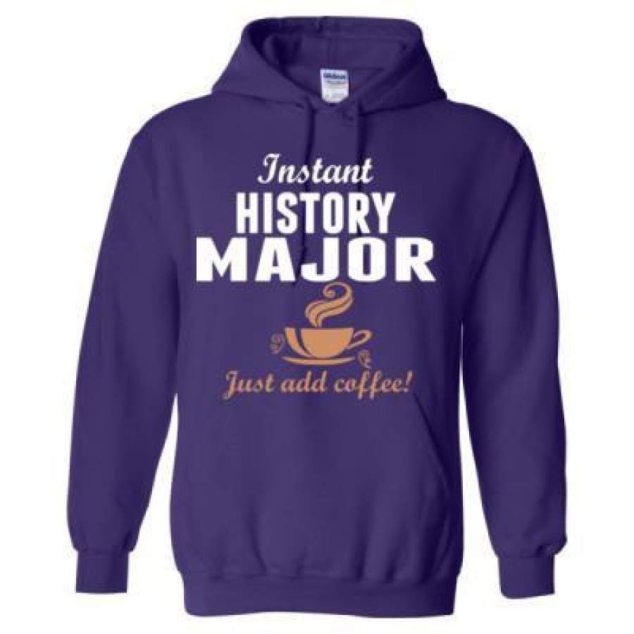 AGR Instant History Major Just Add Coffee – Heavy Blend™ Hooded Sweatshirt