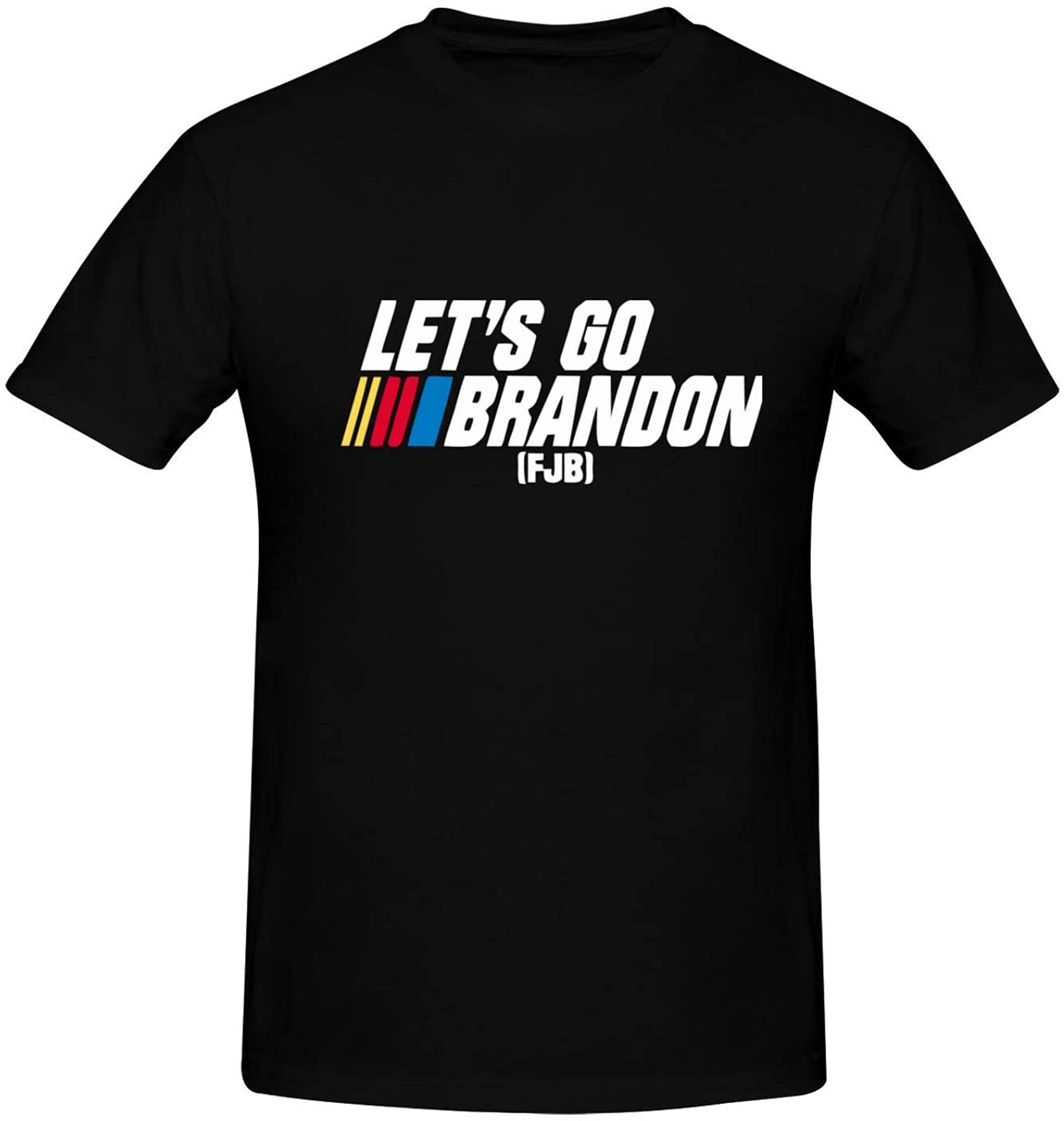 Zooshum Let’S Go Brandon T Shirt Short Sleeve Tee Shirt For Men