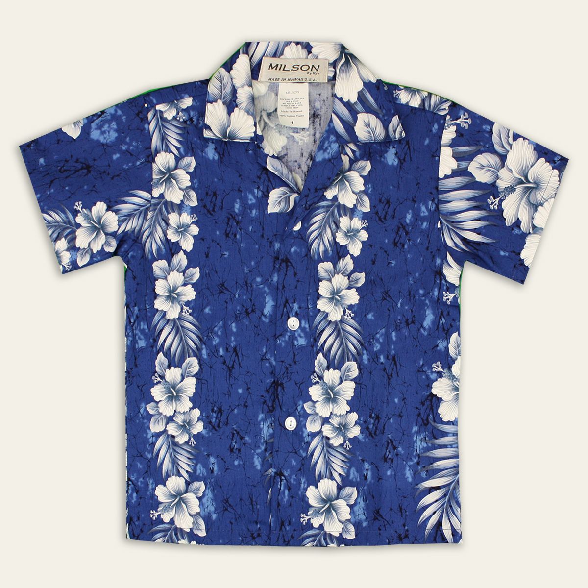 Hibiscus Blue Awesome Design Hawaii Shirt Ha20349